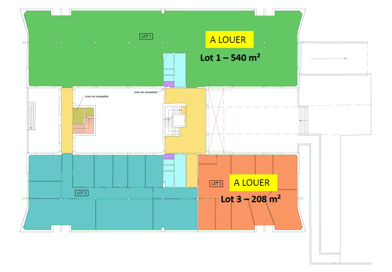 Bureau Blagnac 1848m² Location bureau Blagnac Haute-Garonne OLBUR2203891 3